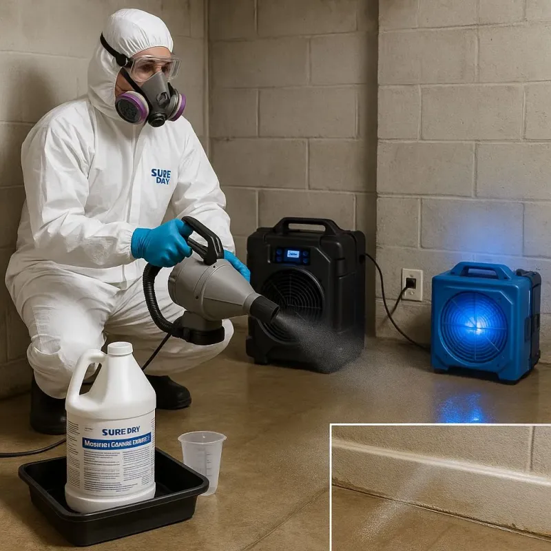 Sanitization and Odor Removal process in Fairfield County, SC