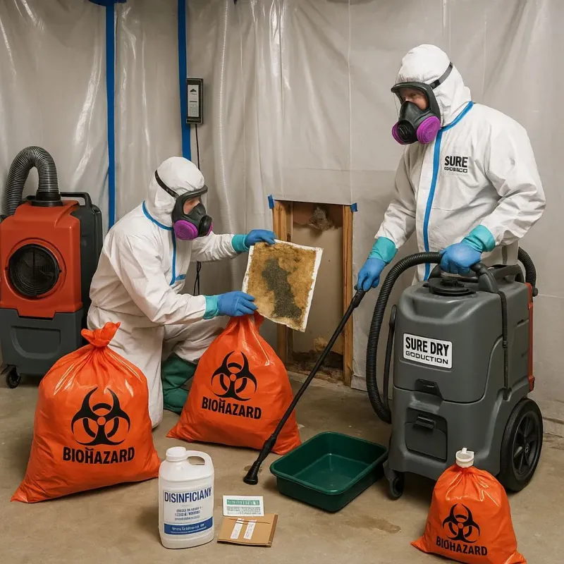 Contaminated Water Handling Protocols process in Fairfield County, SC