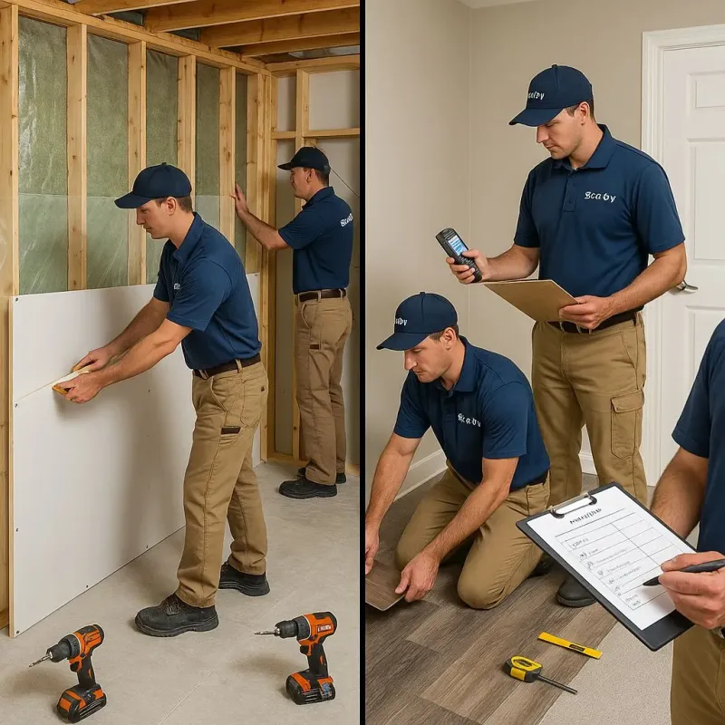Repairs and Reconstruction process in Fairfield County, SC